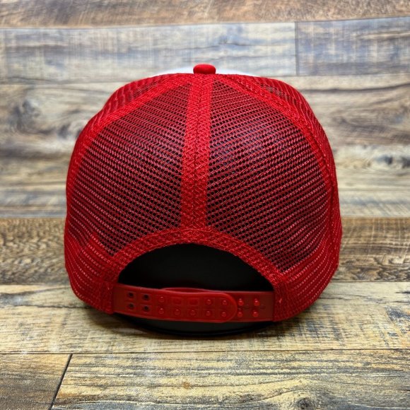 They Live John Carpenter Consume Mens Trucker Hat Red Snapback Horror Ball Cap - Picture 5 of 8